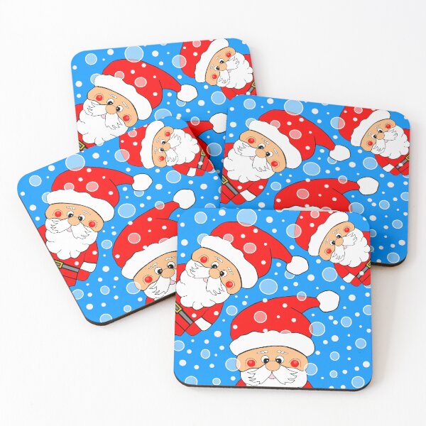 Item preview, Peak A Boo Funny Santa Claus Santa Hat designed and sold by Sartoris Art.