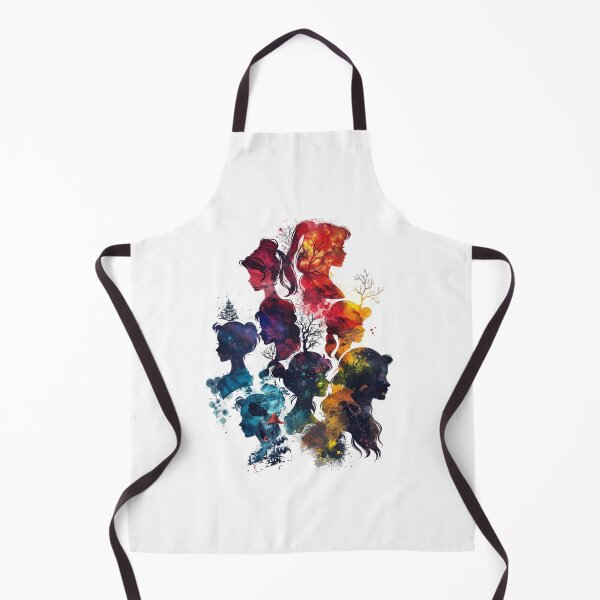 Item preview, Princesses of bright colors with landscape designed and sold by Micapox.