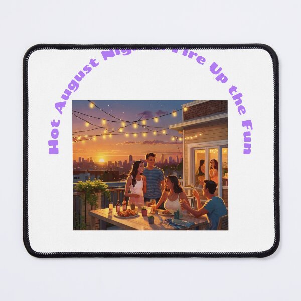 Item preview, Hot August Nights-Fire Up the Fun designed and sold by PrintPopTees.