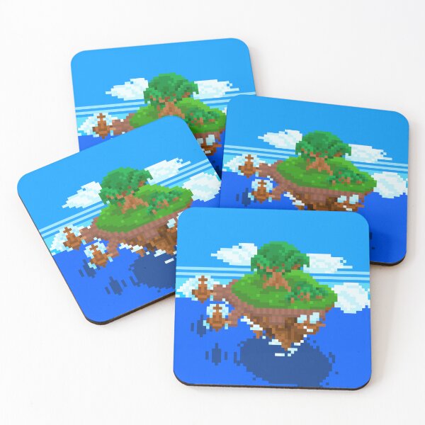 Item preview, Pixel Art Floating Docks designed and sold by PixelCarvel.