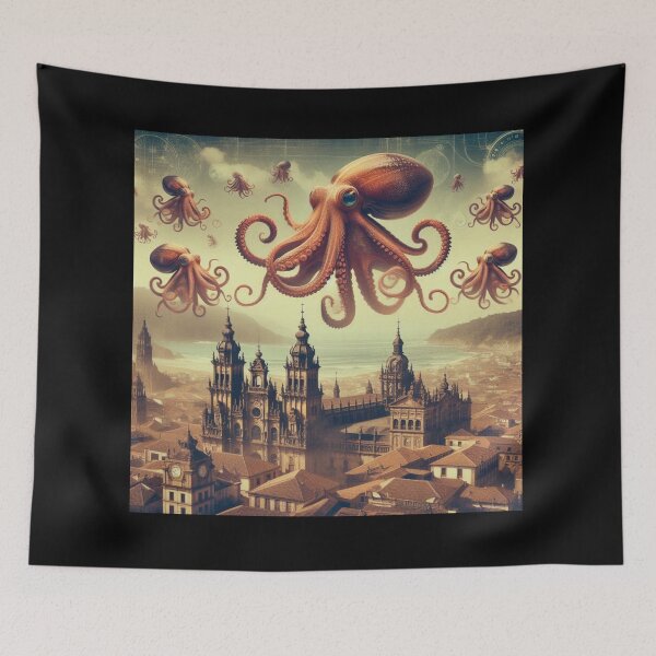 Item preview, Compostela Pulpo 2 designed and sold by Sybille-Yates.
