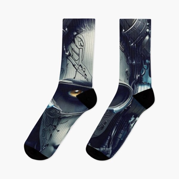 Item preview, Cypher the Net Runner - Sci Fi Art concept designed and sold by Delerat7.