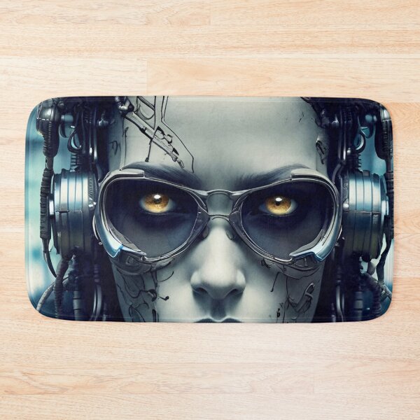 Item preview, Cypher the Net Runner - Sci Fi Art concept designed and sold by Delerat7.