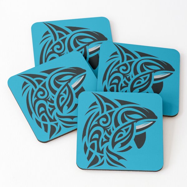 Item preview, Black and White Tribal Orca Design: Show Your Support to Save The Whale designed and sold by SandbarTees.