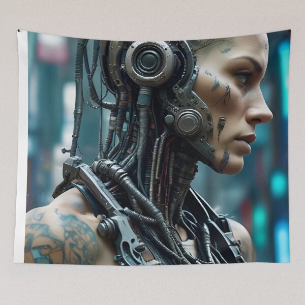 Item preview, More than Machine - Sci Fi Art concept designed and sold by Delerat7.