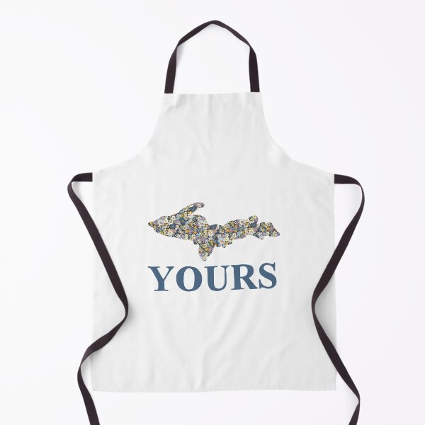 Item preview, U.P. Yours Blue Floral designed and sold by JuniperJ0nes.