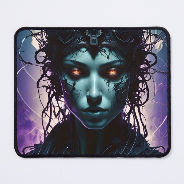 Item preview, Dark Cyber Prophet - Sci Fi Art concept designed and sold by Delerat7.
