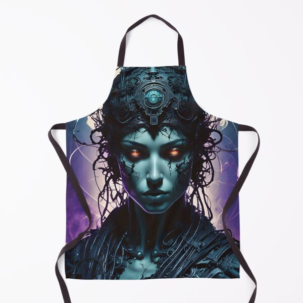Item preview, Dark Cyber Prophet - Sci Fi Art concept designed and sold by Delerat7.