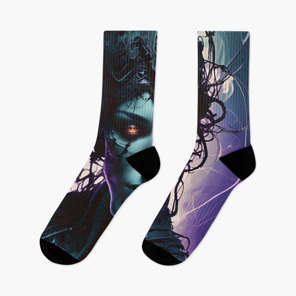 Item preview, Dark Cyber Prophet - Sci Fi Art concept designed and sold by Delerat7.