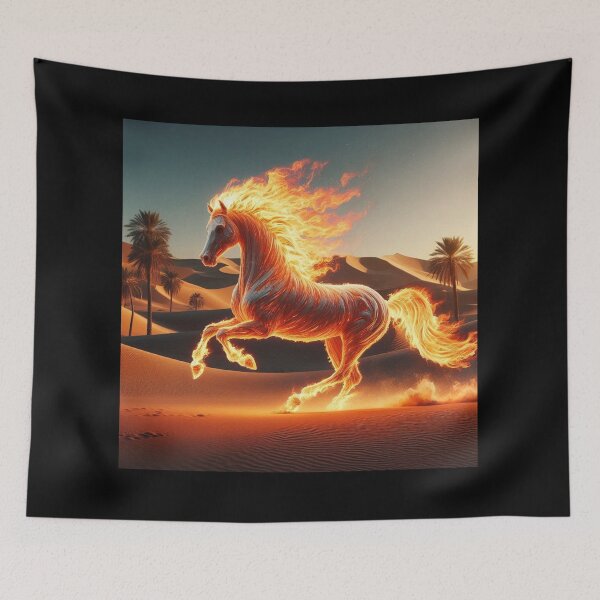 Item preview, Fire Horse 1 designed and sold by Sybille-Yates.