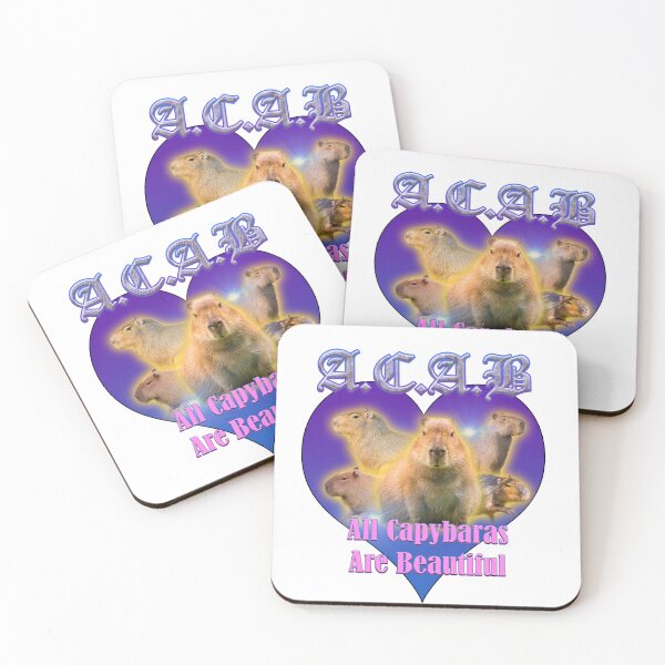 Item preview, ACAB All Capybaras Are Beautiful designed and sold by tilangue.