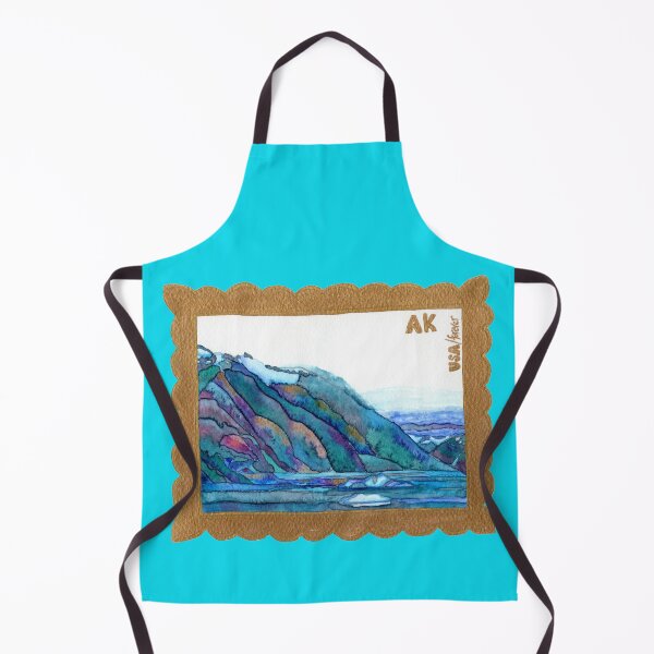 Item preview, Alaska Mountain-Blue designed and sold by deblevart.