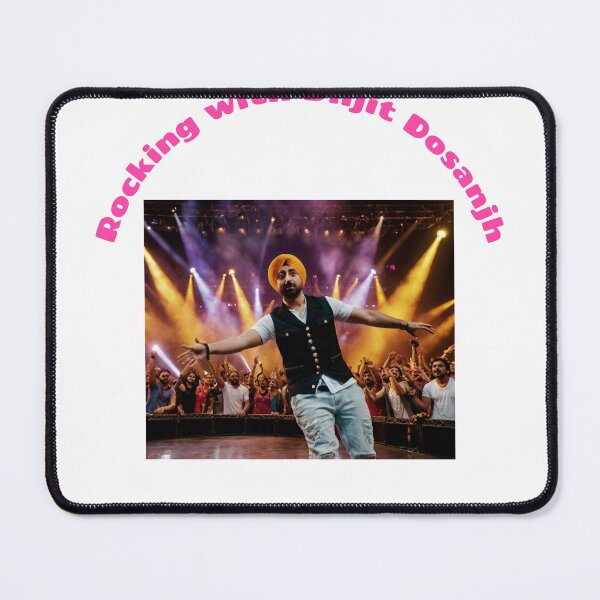 Item preview, Rocking with Diljit Dosanjh designed and sold by PrintPopTees.