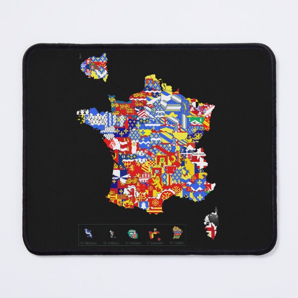 Item preview, French Department Flags designed and sold by Natalie Dowling.
