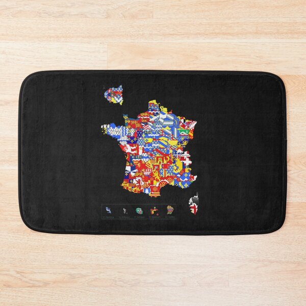 Item preview, French Department Flags designed and sold by Natalie Dowling.