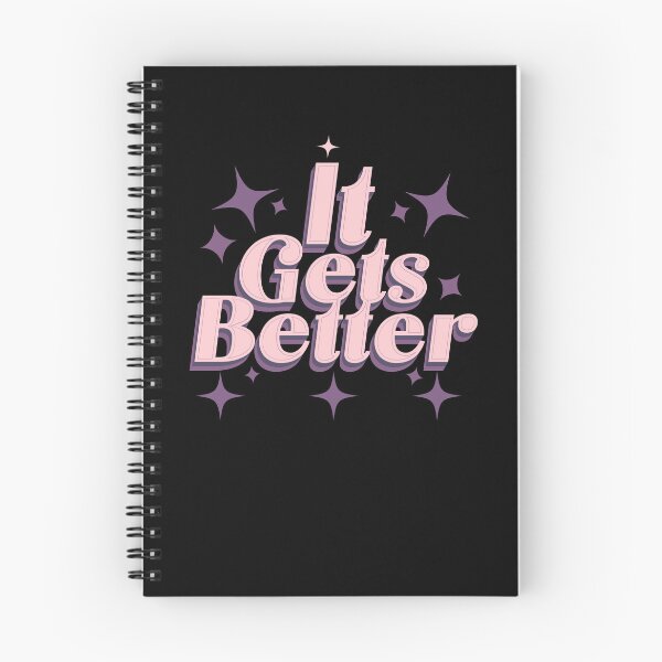 Item preview, It Gets Better - Inspirational Quote designed and sold by signshirtz.