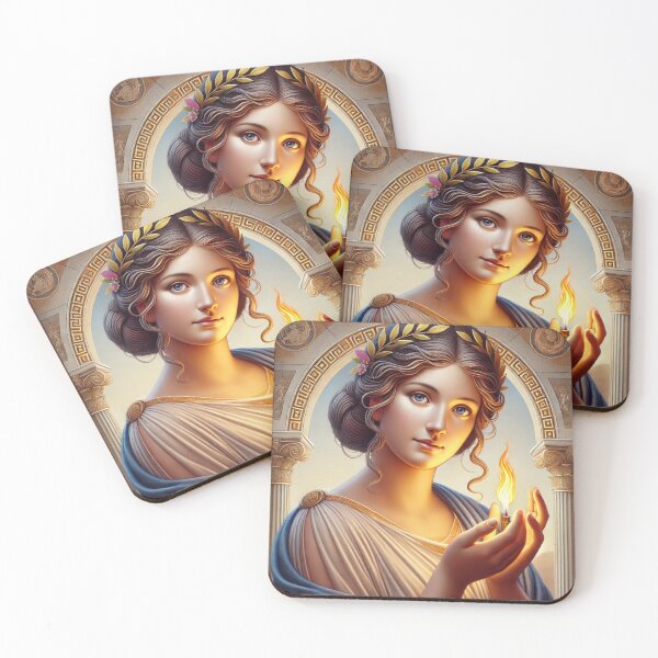 Item preview, Hestia: Goddess of Hearth and Home designed and sold by AdisKucius.