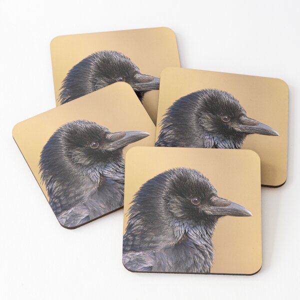 Item preview, Carrion crow in profile designed and sold by kavohh707.