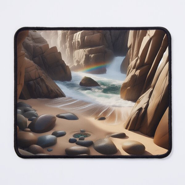 Item preview, Secluded Beach Rainbow designed and sold by Fashiospice07.