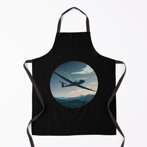 Item preview, FLY FREE Glider Plane Pilot Sailplane aerial floating soaring designed and sold by These_Prints.