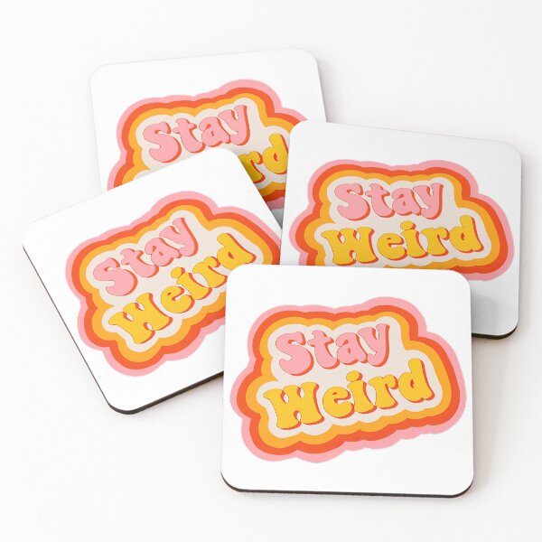 Item preview, Stay Weird 70s Retro Design designed and sold by RiaTeto.