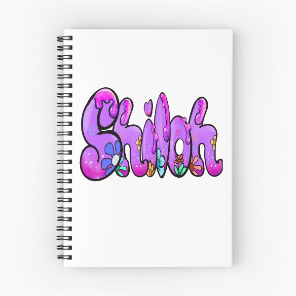 Item preview, Shiloh popular girls name woman women’s first name in purple drip calligraphy Shiloh designed and sold by Artonmytee.