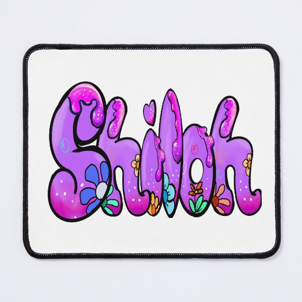 Item preview, Shiloh popular girls name woman women’s first name in purple drip calligraphy Shiloh designed and sold by Artonmytee.