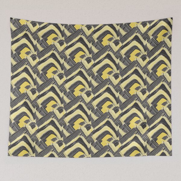Item preview, Gray and Yellow designed and sold by RivehArt.