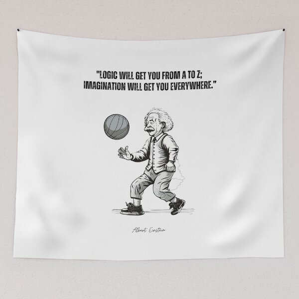 Item preview, Albert Einstein quote poster. designed and sold by Enea Kelo.