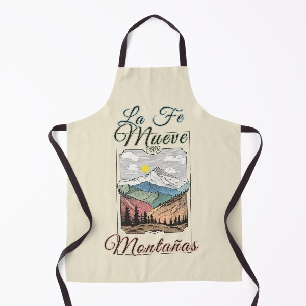Item preview, Faith Moves Mountains Christian quotes designed and sold by La Loca.