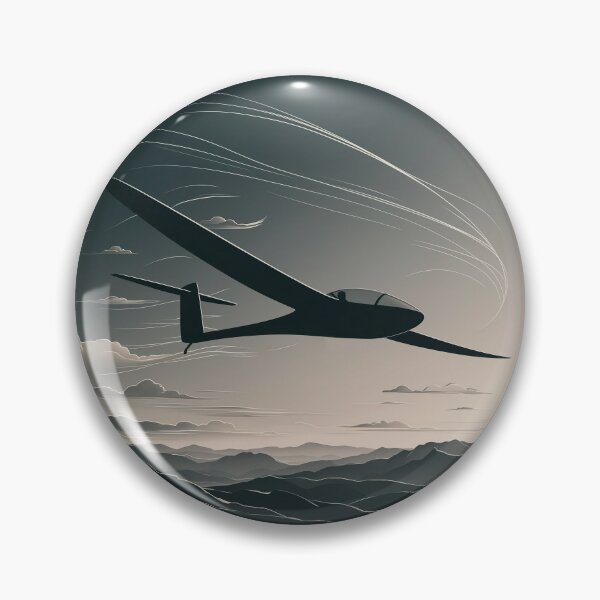 Item preview, Planeador Avión Piloto Velero aéreo flotante altísimo designed and sold by These_Prints.