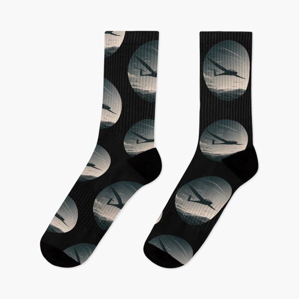 Item preview, Glider Plane Pilot Sailplane aerial floating soaring designed and sold by These_Prints.
