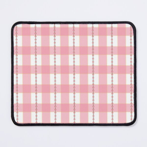 Item preview, Flower Gingham - Watermelon Pink designed and sold by BayhillStudio.
