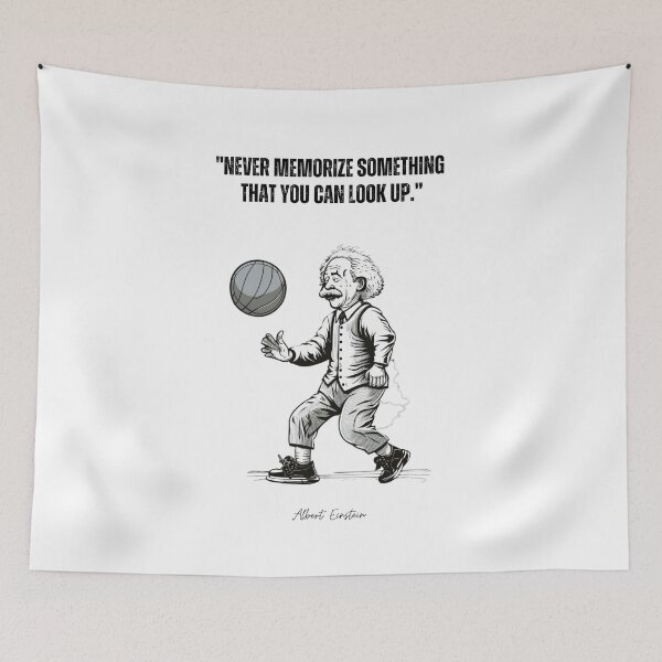 Item preview, Albert Einstein quote poster. designed and sold by Enea Kelo.