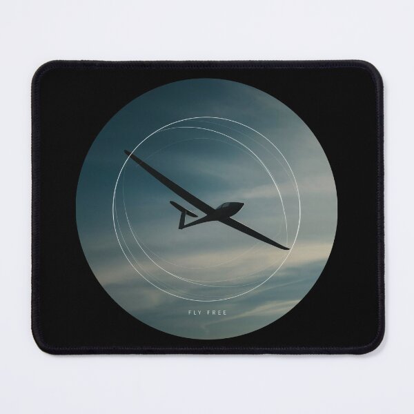Item preview, Fly Free Glider Plane Pilot Sailplane aerial floating soaring designed and sold by These_Prints.