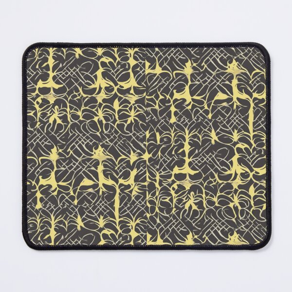 Item preview, Patrón negro y amarillo 12 designed and sold by RivehArt.