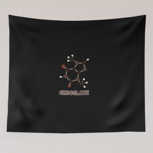 Item preview, ( Theobromine) chocolate Molecular Formula designed and sold by mariana adel.