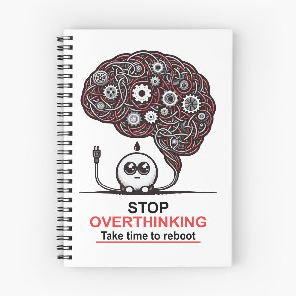 Item preview, Stop Overthinking designed and sold by AG-Adawi.