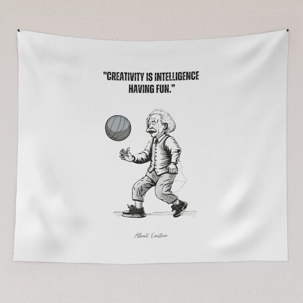 Item preview, Albert Einstein quote poster. designed and sold by Enea Kelo.