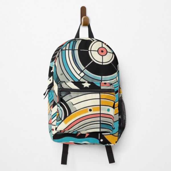 Item preview, round - postmodern - stars - linear - geometric designed and sold by Constructive27.