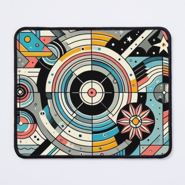 Item preview, round - postmodern - stars - linear - geometric designed and sold by Constructive27.