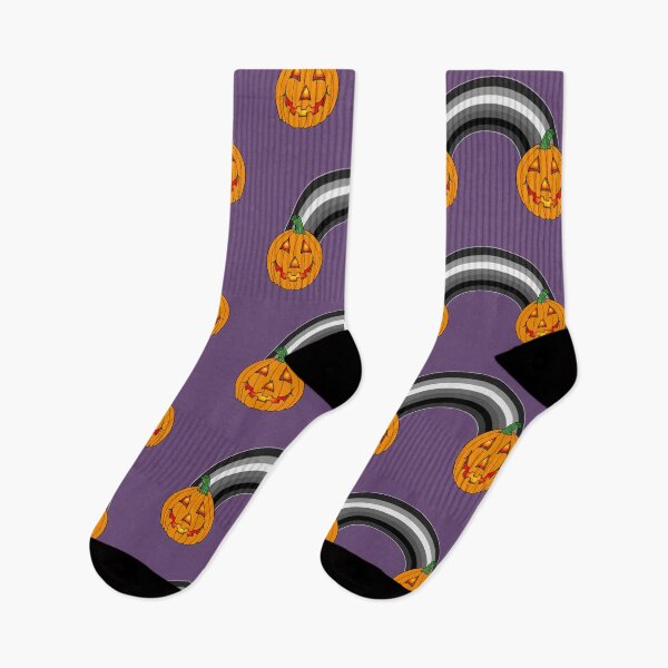 Item preview, Jack-O-Lantern Halloween Goth Rainbow designed and sold by Deborah Camp.