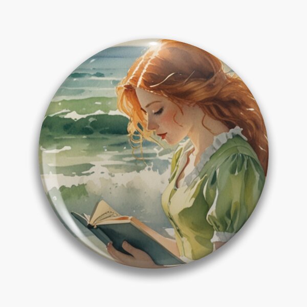 Item preview,   Coastal Calm: Reading by the Rhythmic Waves designed and sold by KilianSzmid.