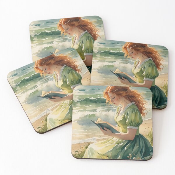 Item preview,   Coastal Calm: Reading by the Rhythmic Waves designed and sold by KilianSzmid.
