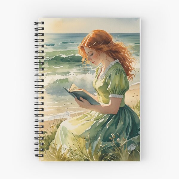 Item preview,   Coastal Calm: Reading by the Rhythmic Waves designed and sold by KilianSzmid.