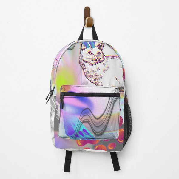 Item preview, Cat abstract art designed and sold by Abelievingheart.
