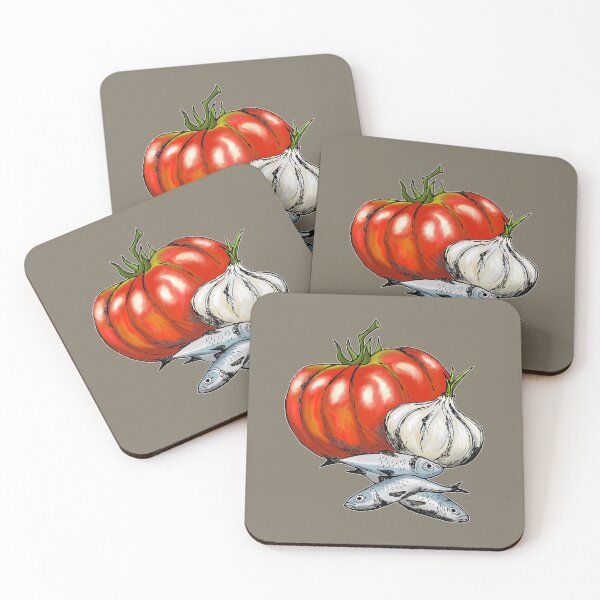 Item preview, Tomato, Garlic and Sardines designed and sold by Salt & Keep.