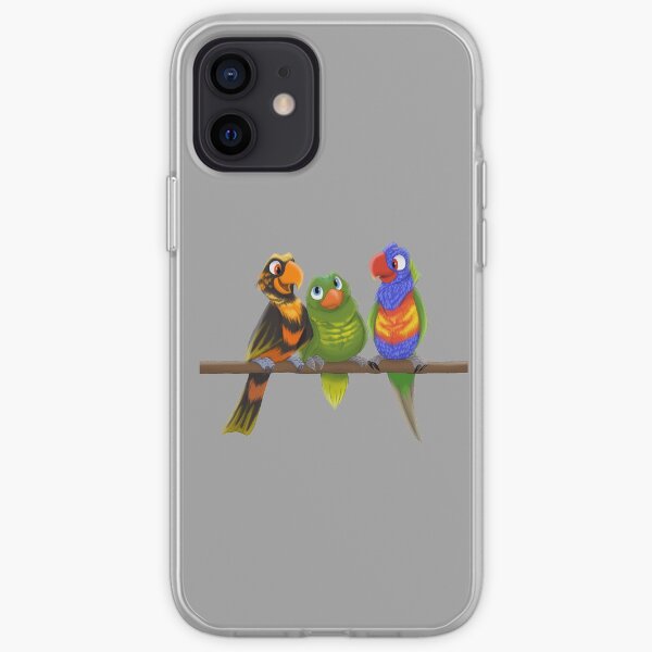 Lory-Lorikeets iPhone Soft Case