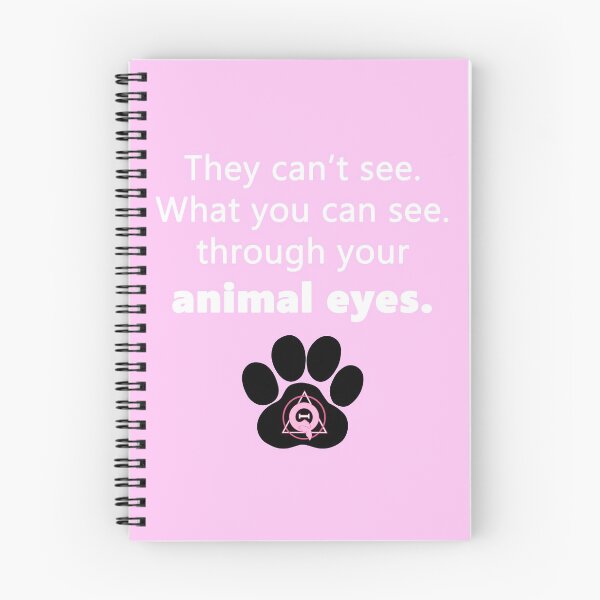 Item preview, THERIAN Paw Print "no pueden ver lo que puedes ver a través de tus ojos de animal" STANDARD PD designed and sold by PD Therian.