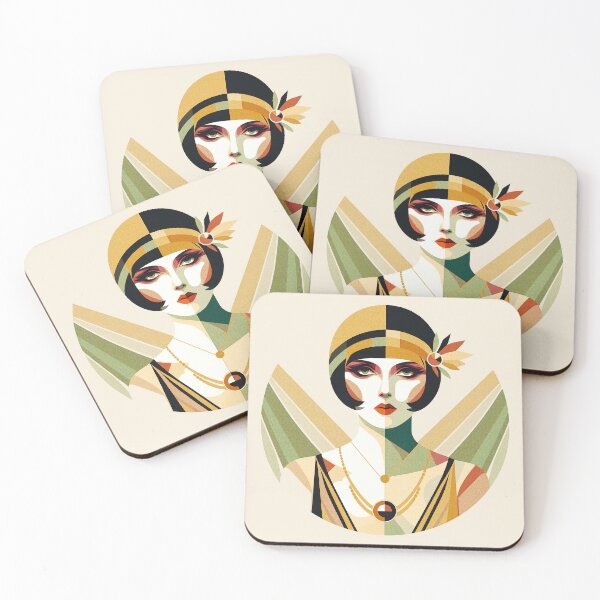 Item preview, Art Deco Flapper Collection #1 016 - Arabella designed and sold by elektronen.